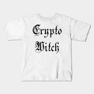 Crypto Witch Kids T-Shirt